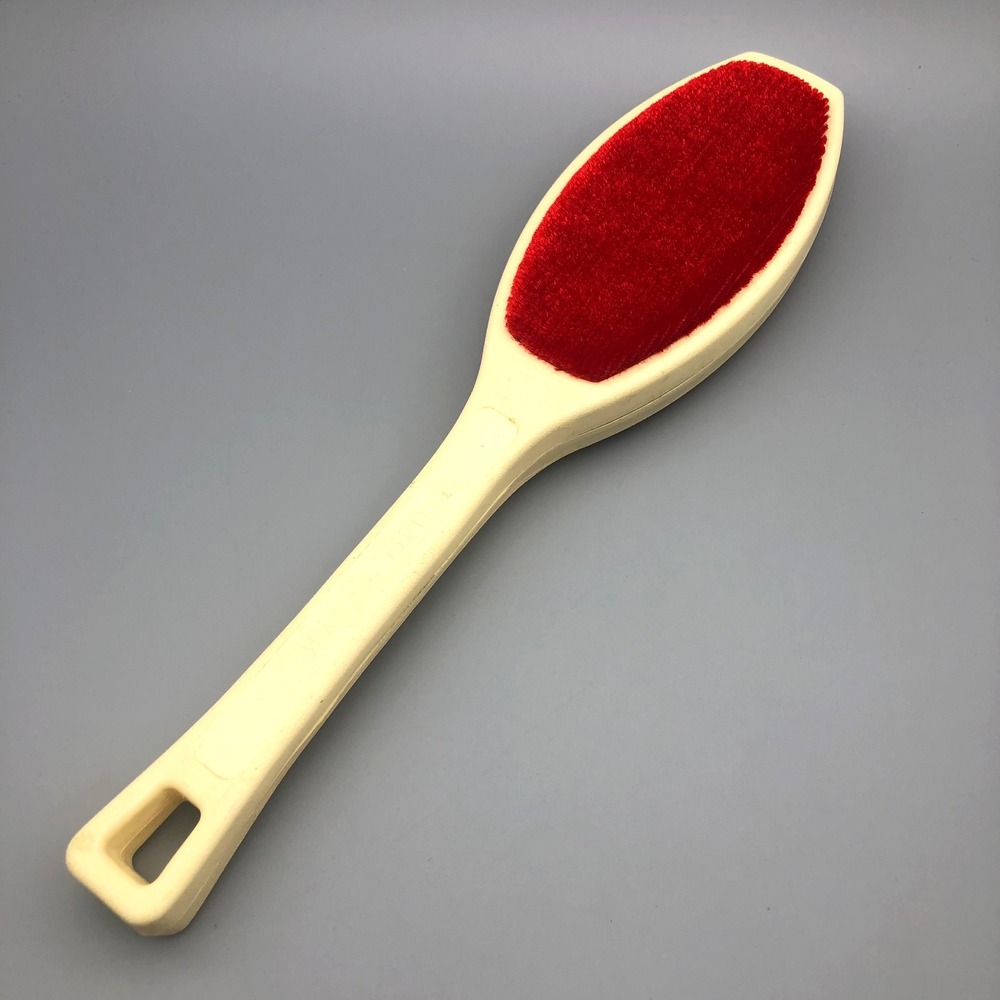 Vintage Magik Brush Lint Remover Red Double Sided Fabric Clothes‎ Brush Magic